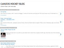 Tablet Screenshot of canuckshockey.blogspot.com