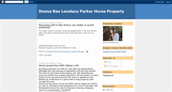 Desktop Screenshot of parker-horse-property.blogspot.com