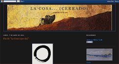 Desktop Screenshot of lacosaqueda.blogspot.com