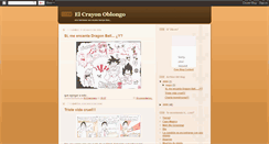 Desktop Screenshot of elcrayonoblongo.blogspot.com