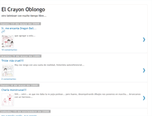 Tablet Screenshot of elcrayonoblongo.blogspot.com