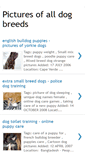 Mobile Screenshot of picture-of-all-dog-breeds.blogspot.com