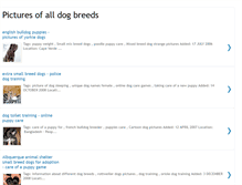 Tablet Screenshot of picture-of-all-dog-breeds.blogspot.com