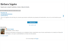 Tablet Screenshot of barbarasugako.blogspot.com