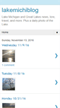 Mobile Screenshot of lakemichiblog.blogspot.com