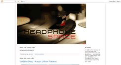 Desktop Screenshot of headphone-space.blogspot.com