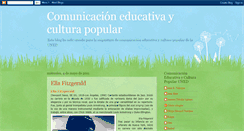 Desktop Screenshot of comunicacionyculturauned.blogspot.com