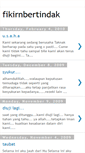 Mobile Screenshot of fikirdanbertindak.blogspot.com