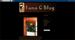 Desktop Screenshot of lunacblog.blogspot.com