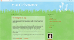 Desktop Screenshot of miss-globetrotter.blogspot.com