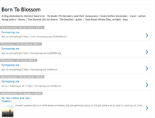 Tablet Screenshot of born-to-blossom.blogspot.com