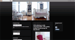 Desktop Screenshot of homesinheavensweden.blogspot.com