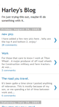 Mobile Screenshot of harleysblog.blogspot.com