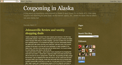 Desktop Screenshot of couponinginalaska.blogspot.com
