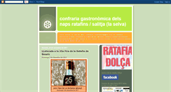 Desktop Screenshot of amicsratafia.blogspot.com