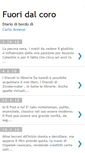 Mobile Screenshot of fuoridalcoro.blogspot.com