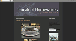 Desktop Screenshot of eucalypthomewares.blogspot.com