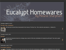 Tablet Screenshot of eucalypthomewares.blogspot.com