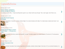 Tablet Screenshot of captainballerina.blogspot.com