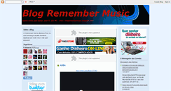 Desktop Screenshot of blogremembermusic.blogspot.com