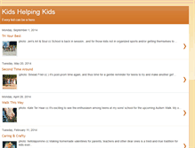 Tablet Screenshot of kids-help-kids.blogspot.com