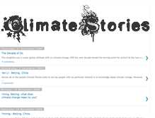 Tablet Screenshot of climatestories.blogspot.com