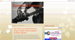 Desktop Screenshot of guerreirofamoso.blogspot.com