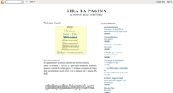 Desktop Screenshot of giralapagina.blogspot.com