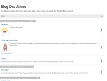 Tablet Screenshot of blogbabyalive.blogspot.com