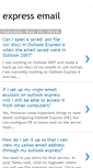 Mobile Screenshot of express-email4.blogspot.com