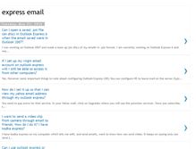 Tablet Screenshot of express-email4.blogspot.com
