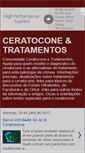 Mobile Screenshot of ceratocone-tratamentos.blogspot.com