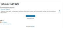 Tablet Screenshot of jumpsole-workouts.blogspot.com