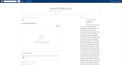 Desktop Screenshot of afotografia.blogspot.com