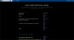 Desktop Screenshot of chssj.blogspot.com