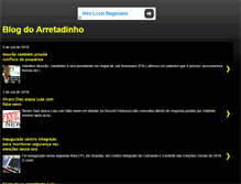 Tablet Screenshot of blogdoarretadinho.blogspot.com