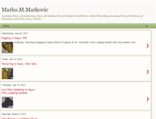 Tablet Screenshot of marko-m-markovic.blogspot.com