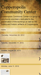 Mobile Screenshot of copperopoliscommunitycenter.blogspot.com