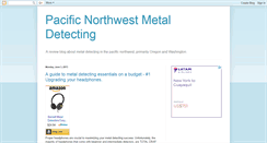 Desktop Screenshot of pnwmetaldetecting.blogspot.com