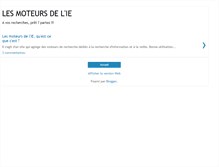 Tablet Screenshot of lesmoteursdelie.blogspot.com
