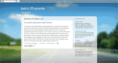 Desktop Screenshot of kalu20pounds.blogspot.com