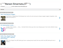 Tablet Screenshot of mansonsimarmata.blogspot.com