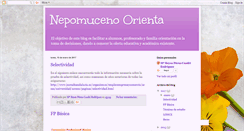 Desktop Screenshot of nepomucenorienta.blogspot.com