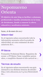 Mobile Screenshot of nepomucenorienta.blogspot.com