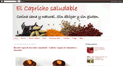 Desktop Screenshot of elcaprichosaludable.blogspot.com