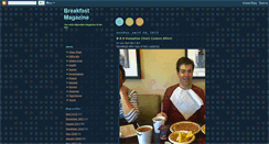 Desktop Screenshot of breakfastmagazine.blogspot.com