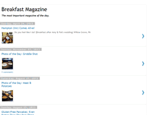 Tablet Screenshot of breakfastmagazine.blogspot.com