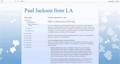 Desktop Screenshot of pauljacksonla.blogspot.com