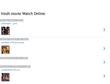 Tablet Screenshot of hindimoviewatchonline.blogspot.com