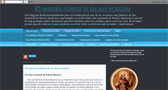 Desktop Screenshot of elpequeonumerodelosquesesalvan.blogspot.com